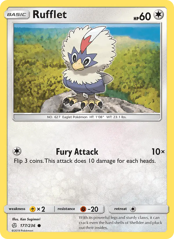 Carta Rufflet 177/236 de Cosmic Eclipse