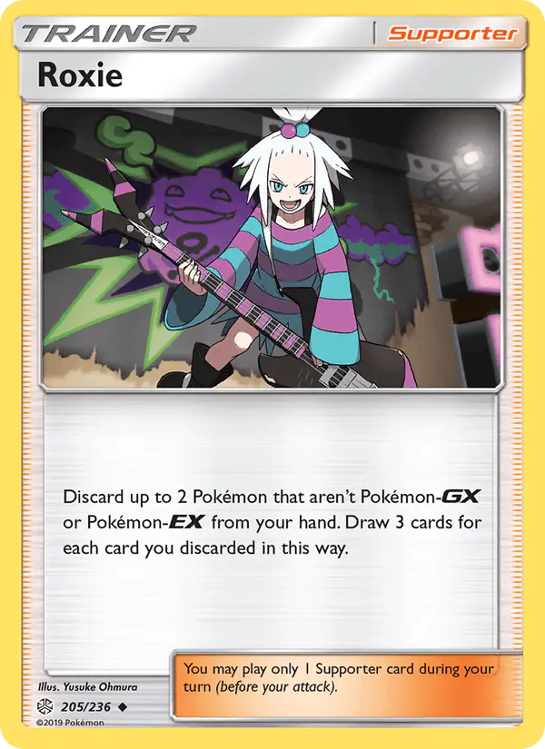 Carta Roxie 205/236 de Cosmic Eclipse