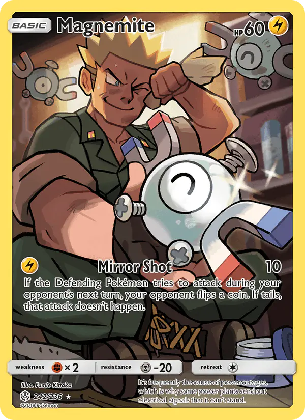 Carta Magnemite 242/236 de Cosmic Eclipse