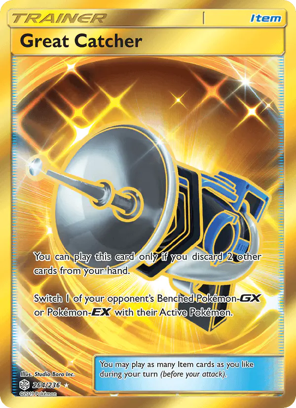Carta Great Catcher 264/236 de Cosmic Eclipse