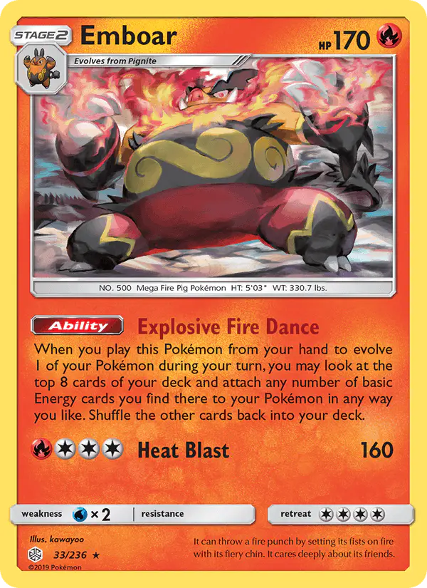 Carta Emboar 33/236 de Cosmic Eclipse