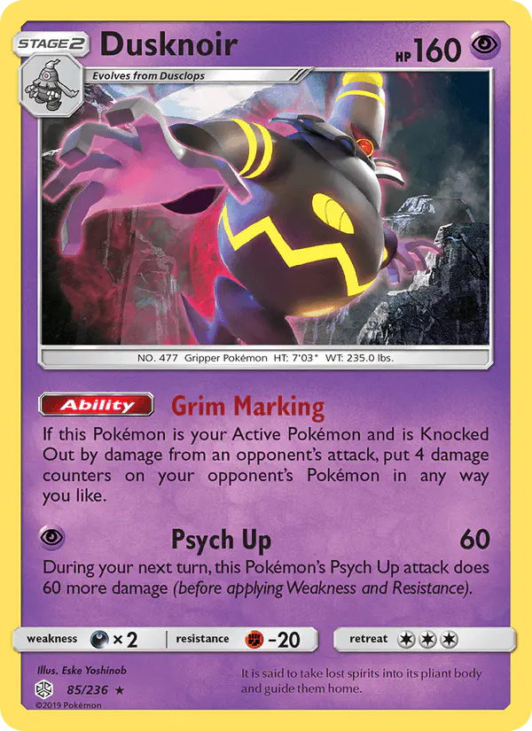 Carta Dusknoir 85/236 de Cosmic Eclipse