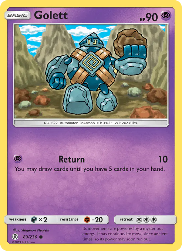 Carta Golett 89/236 de Cosmic Eclipse