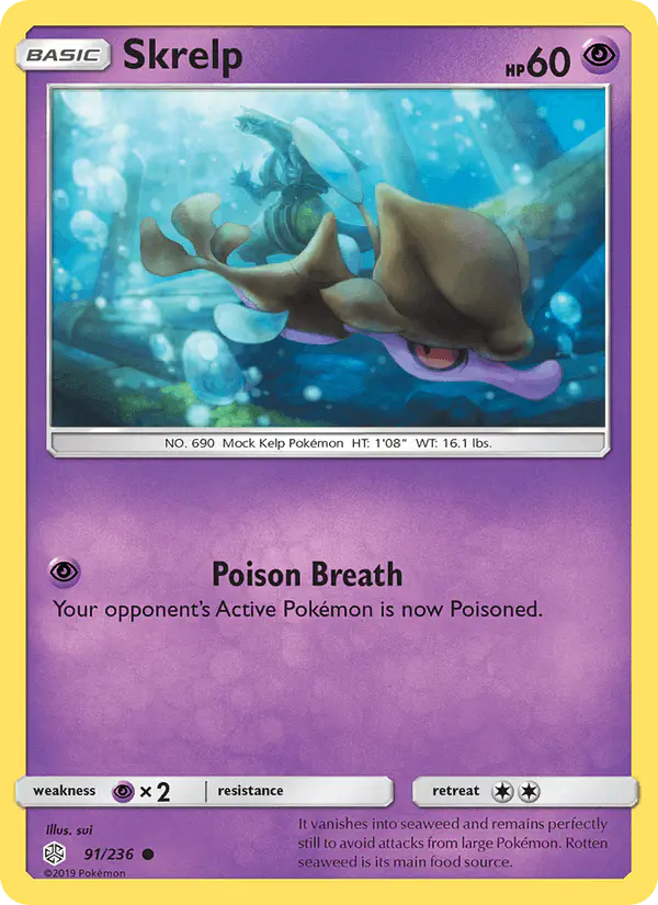 Carta Skrelp 91/236 de Cosmic Eclipse
