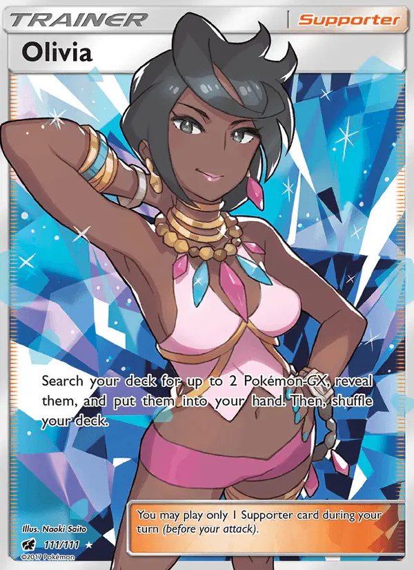Carta Olivia 111/111 de Crimson Invasion