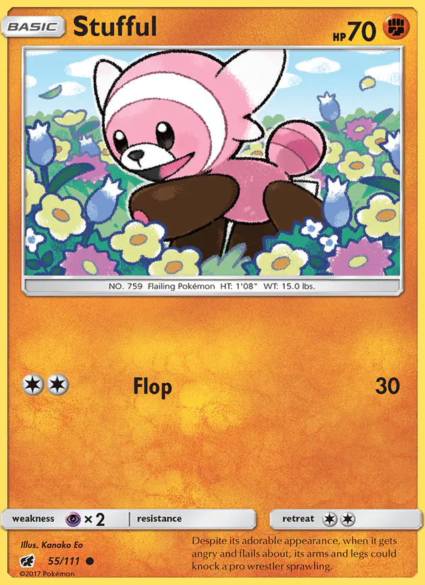 Carta Stufful 55/111 de Crimson Invasion