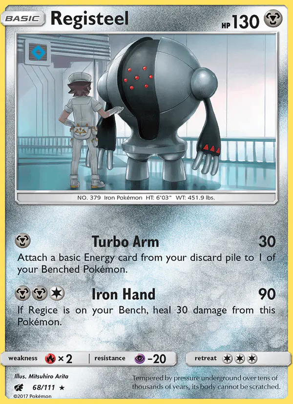 Carta Registeel 68/111 de Crimson Invasion