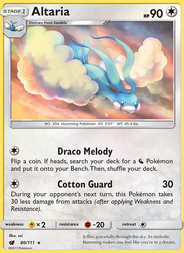Carta Altaria 80/111 de Crimson Invasion