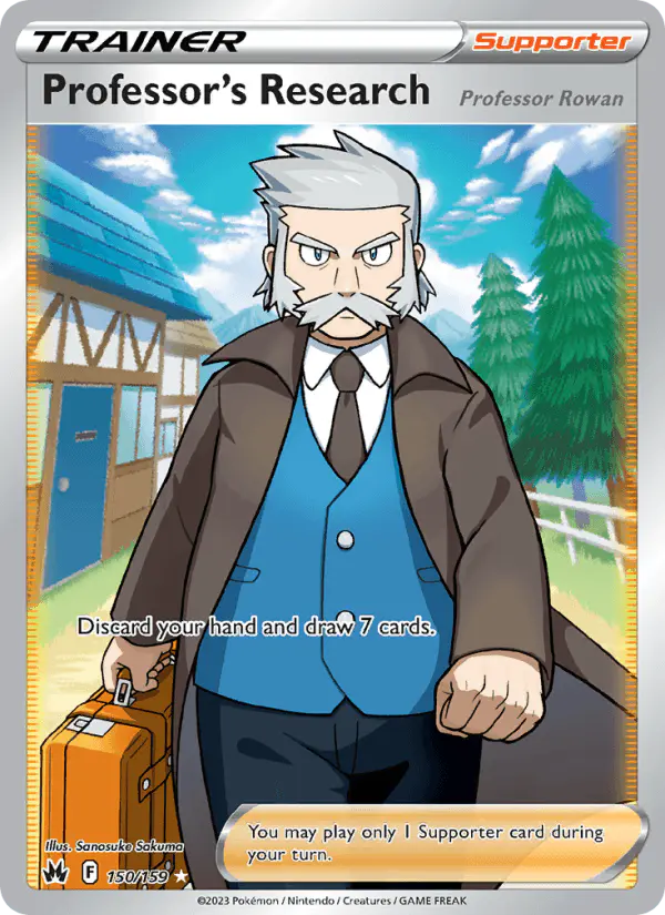 Carta Professor's Research 150/159 de Crown Zenith