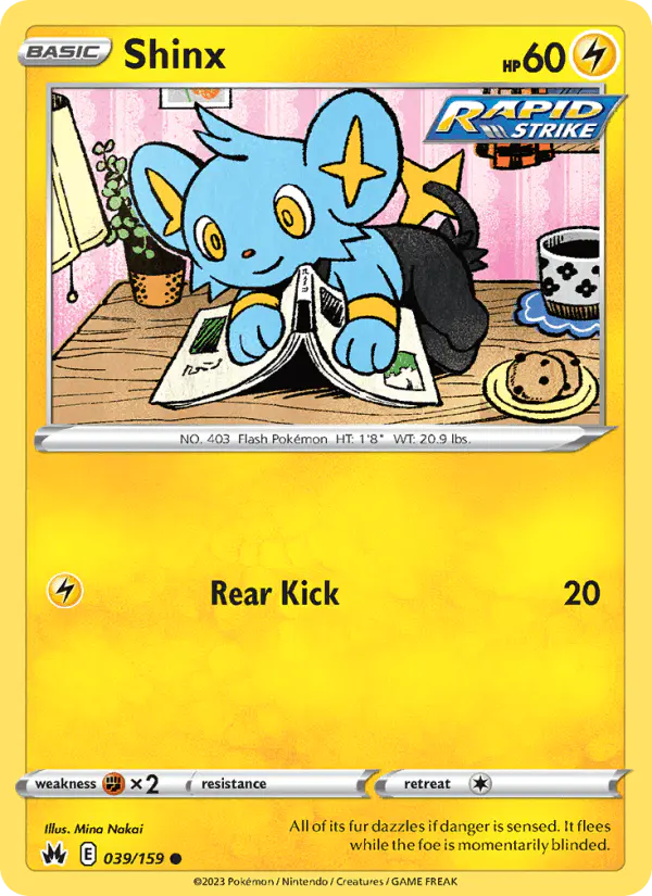 Carta Shinx 039/159 de Crown Zenith