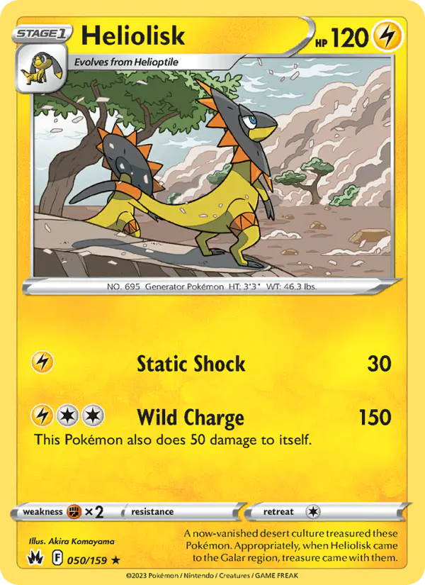 Carta Heliolisk 050/159 de Crown Zenith