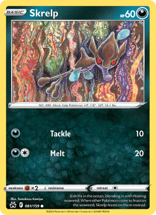 Carta Skrelp 081/159 de Crown Zenith