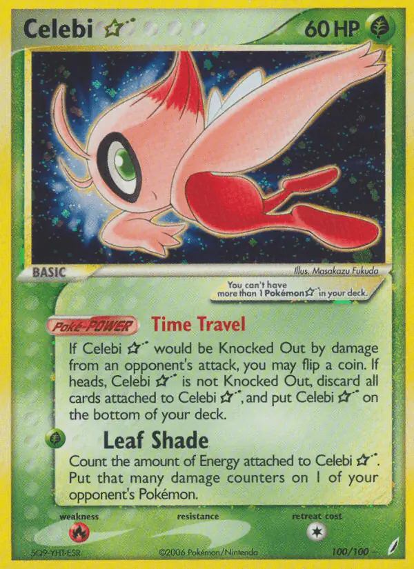 Carta Celebi ☆ 100/100 de Crystal Guardians