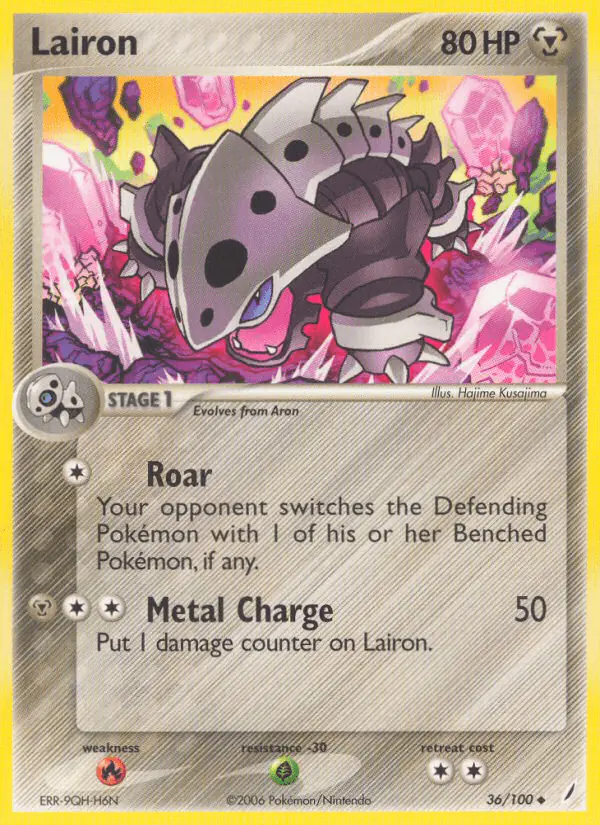 Carta Lairon 36/100 de Crystal Guardians