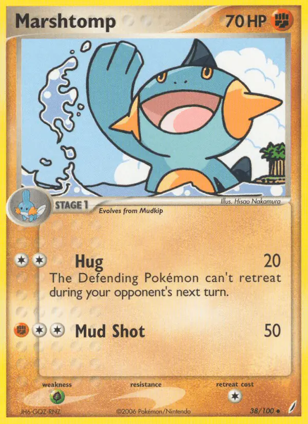 Carta Marshtomp 38/100 de Crystal Guardians
