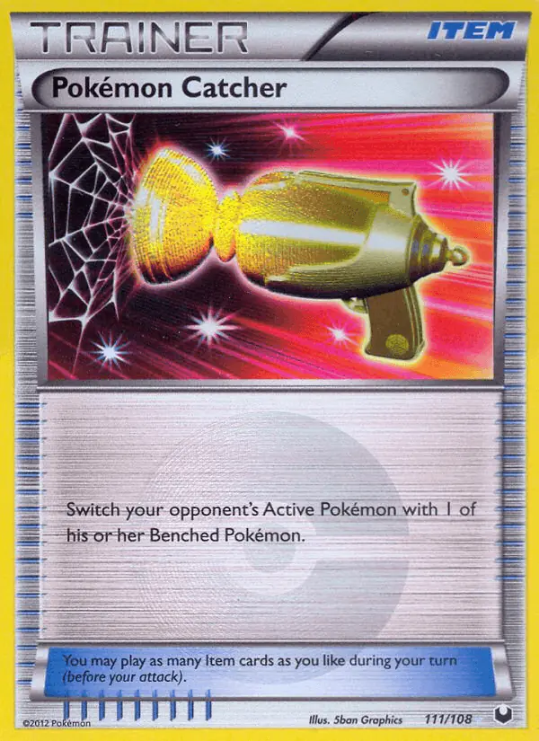 Carta Pokémon Catcher 111/108 de Dark Explorers