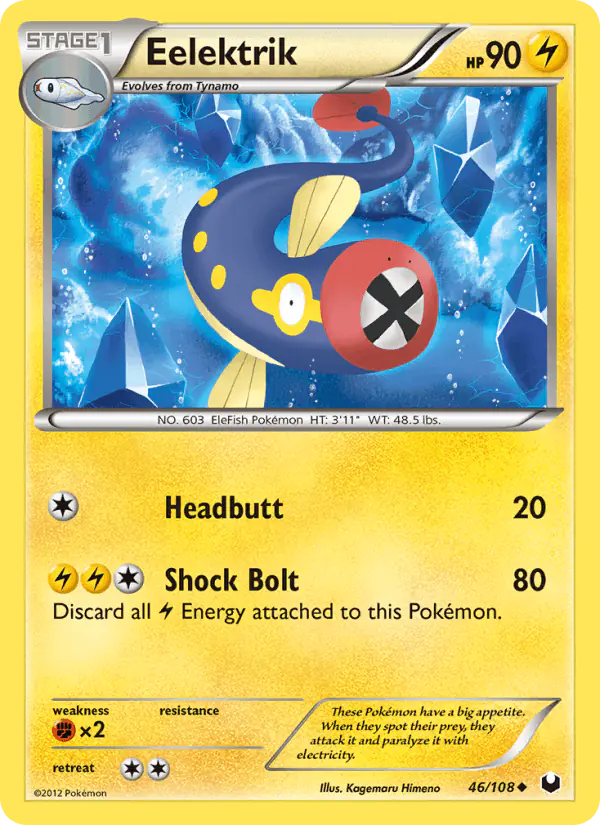 Carta Eelektrik 46/108 de Dark Explorers