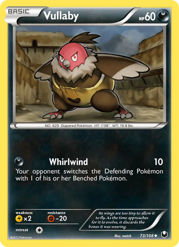 Carta Vullaby 73/108 de Dark Explorers