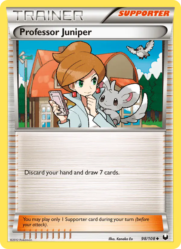Carta Professor Juniper 98/108 de Dark Explorers