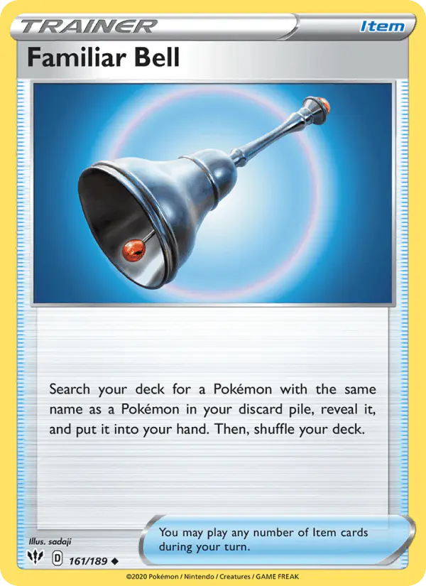 Carta Familiar Bell 161/189 de Darkness Ablaze