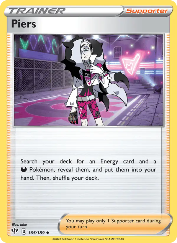Carta Piers 165/189 de Darkness Ablaze