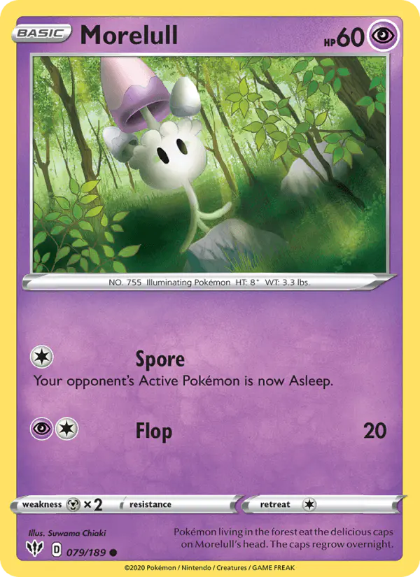 Carta Morelull 079/189 de Darkness Ablaze