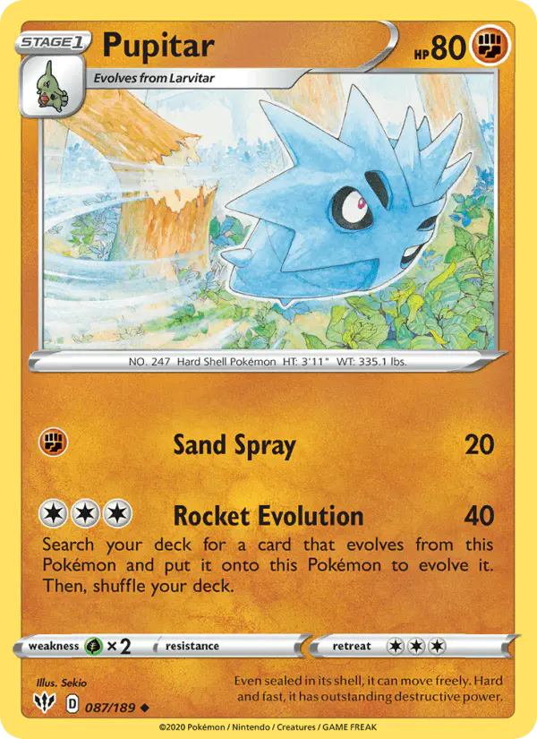Carta Pupitar 087/189 de Darkness Ablaze