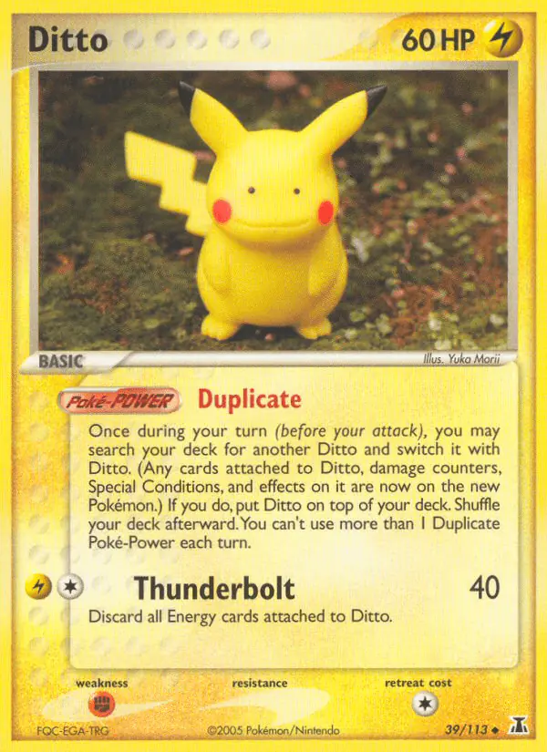 Carta Ditto 39/113 de Delta Species