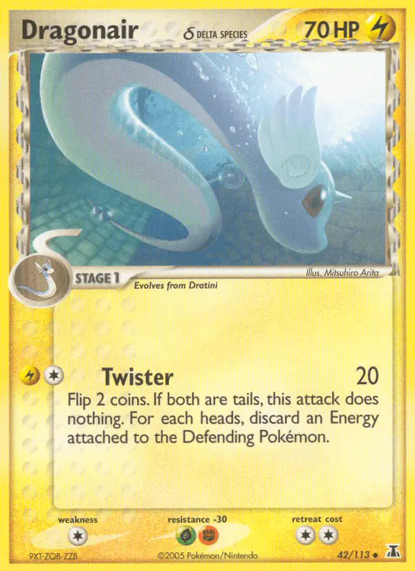 Carta Dragonair δ 42/113 de Delta Species