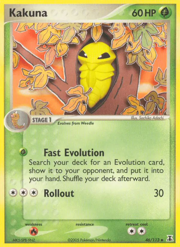 Carta Kakuna 46/113 de Delta Species