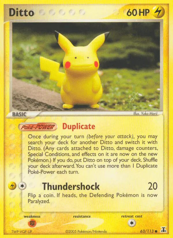 Carta Ditto 63/113 de Delta Species