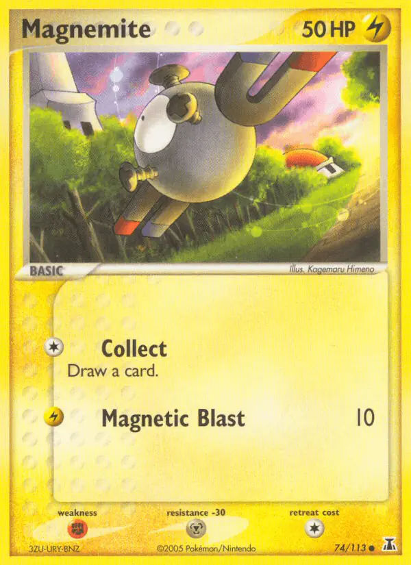 Carta Magnemite 74/113 de Delta Species