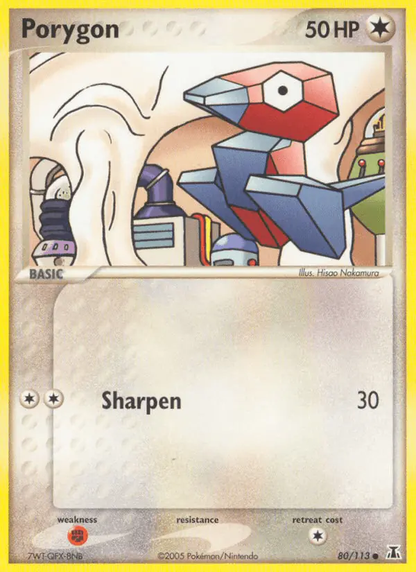 Carta Porygon 80/113 de Delta Species