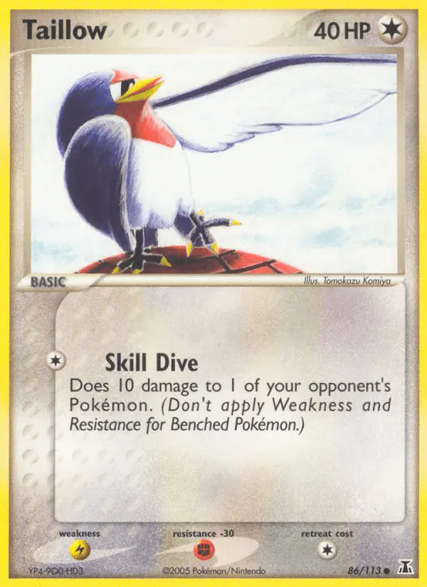 Carta Taillow 86/113 de Delta Species