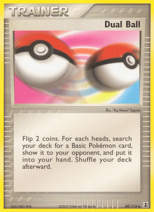 Carta Dual Ball 89/113 de Delta Species