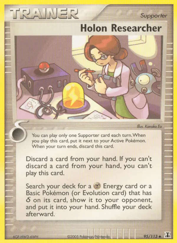 Carta Holon Researcher 95/113 de Delta Species