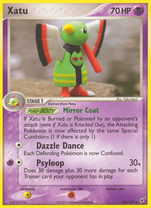 Carta Xatu 29/107 de Deoxys