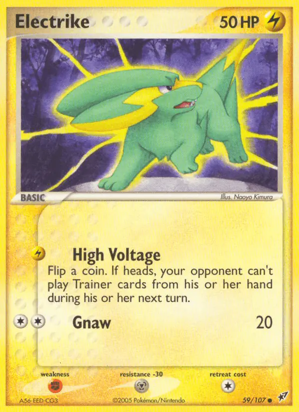 Carta Electrike 59/107 de Deoxys