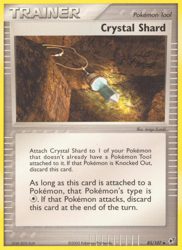 Carta Crystal Shard 85/107 de Deoxys