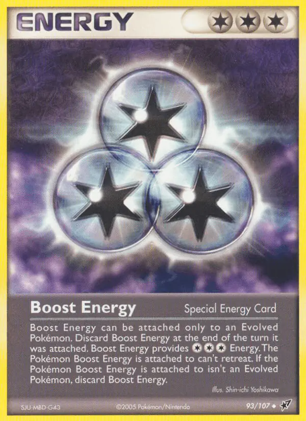 Carta Boost Energy 93/107 de Deoxys
