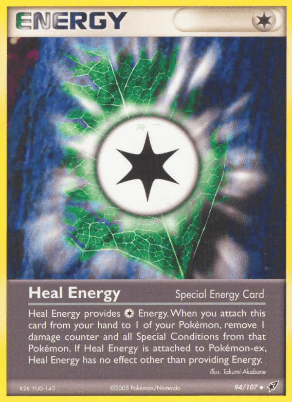 Carta Heal Energy 94/107 de Deoxys