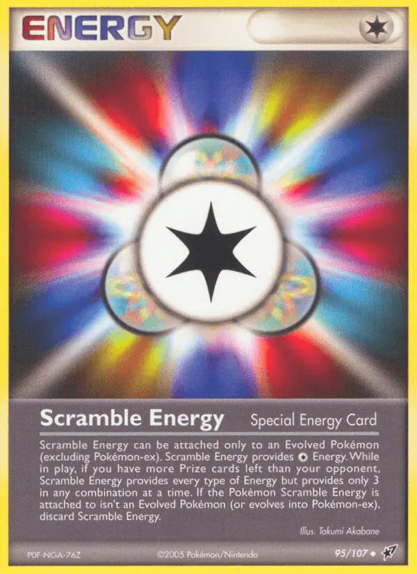 Carta Scramble Energy 95/107 de Deoxys