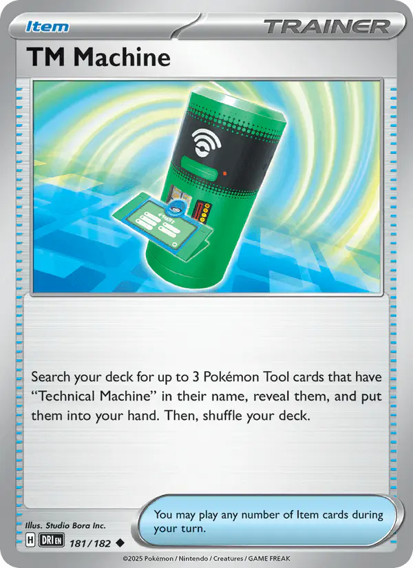 Carta TM Machine 181/182 de Destined Rivals
