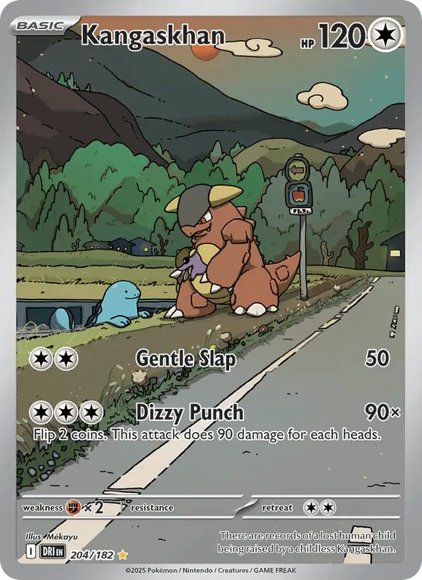 Carta Kangaskhan 204/182 de Destined Rivals