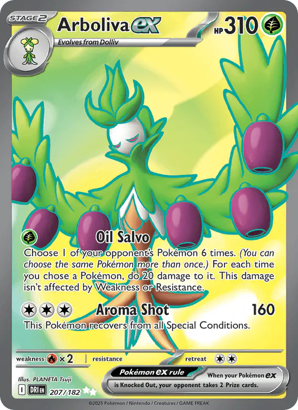 Carta Arboliva ex 207/182 de Destined Rivals