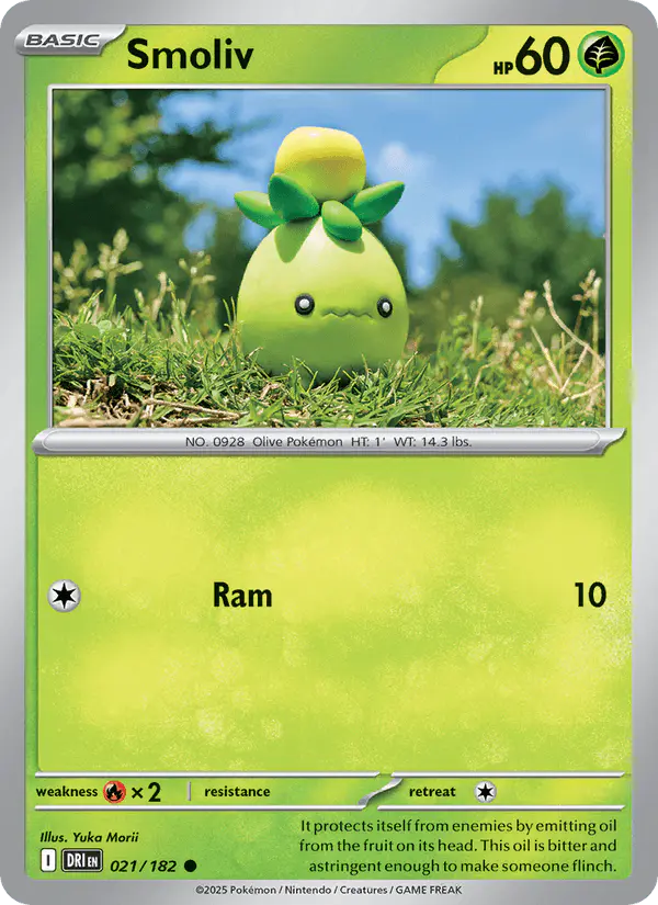 Carta Smoliv 021/182 de Destined Rivals