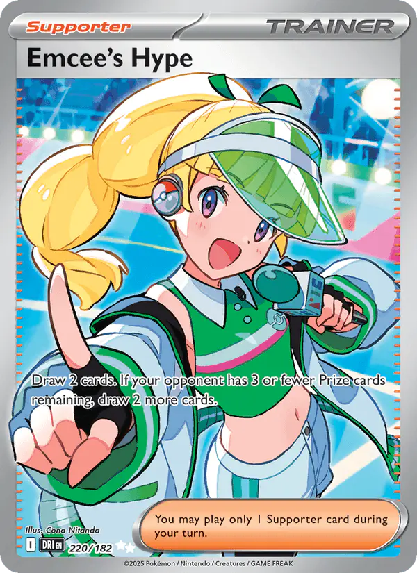 Carta Emcee's Hype 220/182 de Destined Rivals