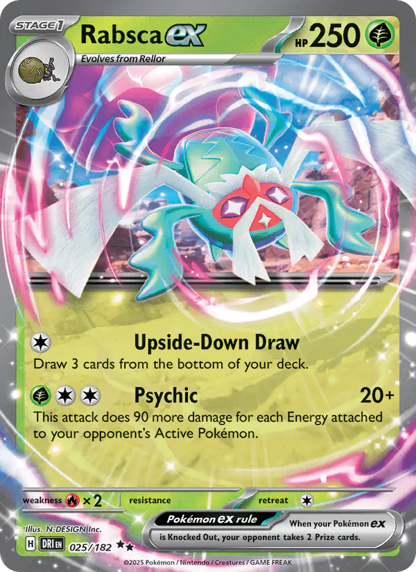 Carta Rabsca ex 025/182 de Destined Rivals