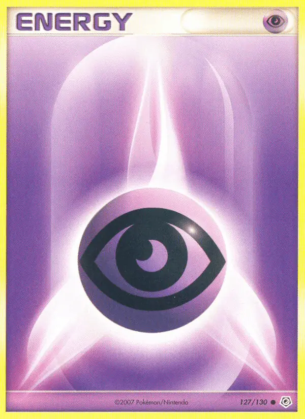 Carta Psychic Energy 127/130 de Diamond & Pearl