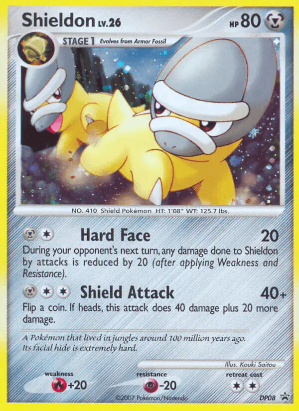 Carta Shieldon DP08 de DP Black Star Promos